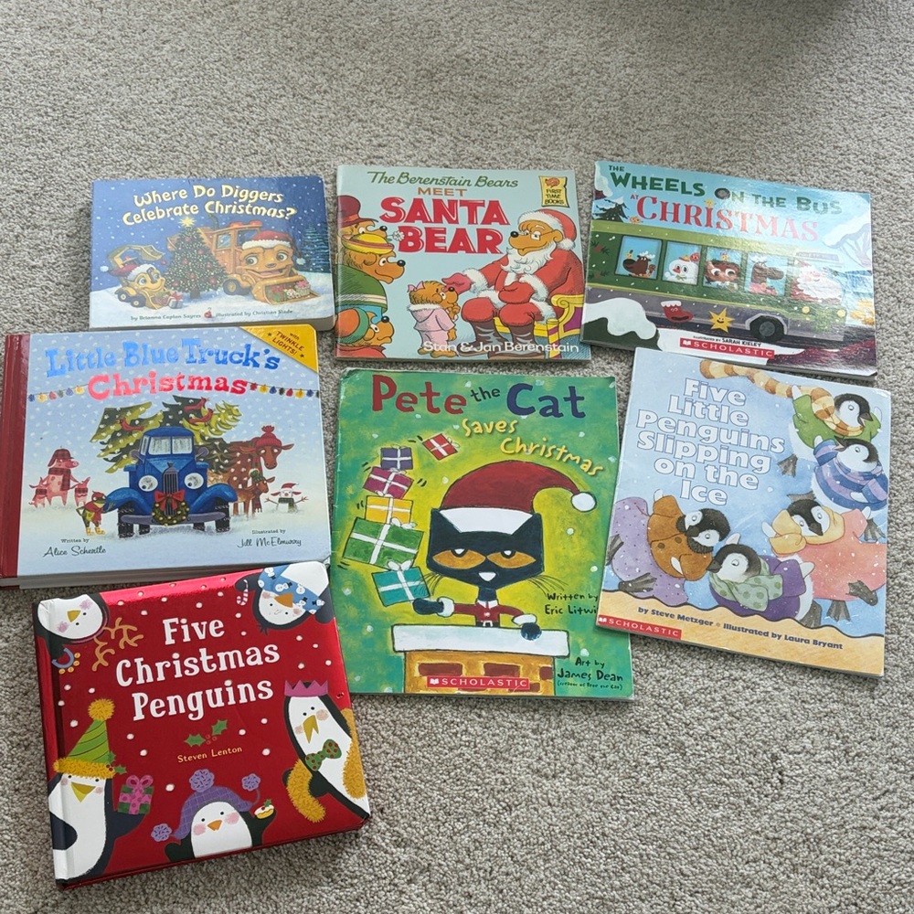 Children's Christmas Book Set